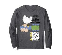Woodstock 3 Days of Peace Manga Larga