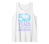 Woodstock 50 Simple Camiseta sin Mangas