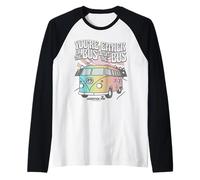 Woodstock Bus Camiseta Manga Raglan