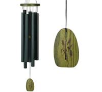Woodstock Chimes Baviera Carrillón para Jardín - 7 Tubos Afinados Color Verde - Sinfonía nº1 de Brahms