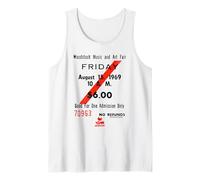 Woodstock Friday Ticket Camiseta sin Mangas