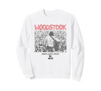 Woodstock Guitar Playing to The Crowd Sudadera