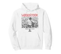 Woodstock Guitar Playing to The Crowd Sudadera con Capucha