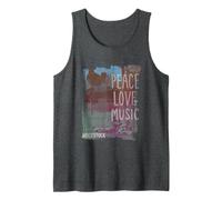 Woodstock Peace, Love and Music Camiseta sin Mangas