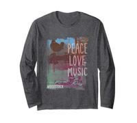 Woodstock Peace, Love and Music Manga Larga