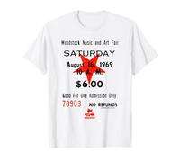 Woodstock Saturday Ticket Camiseta