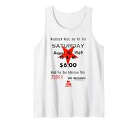 Woodstock Saturday Ticket Camiseta sin Mangas