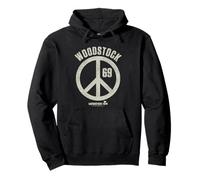 Woodstock Sign of Peace Sudadera con Capucha