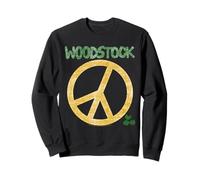 Woodstock Stitch Peace Sign Sudadera