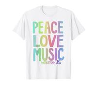 Woodstock The Love, Peace, Music Camiseta