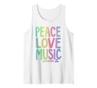 Woodstock The Love, Peace, Music Camiseta sin Mangas