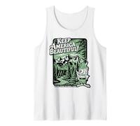 Woodsy Owl Keep America Beautiful Grand Teton National Park Camiseta sin Mangas