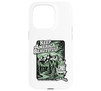Woodsy Owl Keep America Beautiful Grand Teton National Park Carcasa para iPhone 15 Pro