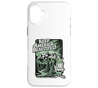 Woodsy Owl Keep America Beautiful Grand Teton National Park Carcasa para iPhone 16 Plus