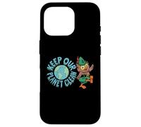 Woodsy Owl Keep Our Planet Clean Vintage Artwork Carcasa para iPhone 16 Pro