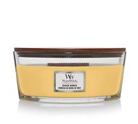 Vela aromática WoodWick Seaside Mimosa con mecha de madera 453,6 g