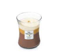 WoodWick Vela perfumada Trilogy, mediana forma de reloj de arena con Pluswick – Dulces para el café