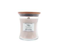 Vela aromática WoodWick Vanilla & Sea Salt con mecha de madera 275 g