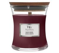 Woodwick Cereza Negra Vela aromática en Tarro pequeña, Rojo, 6.9x6.8x7.8 cm