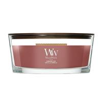 Vela aromática WoodWick Cinnamon Chai con mecha de madera 453,6 g