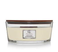 WoodWick Ellipse Vela perfumada | Coco isleño | con mecha crepitante | Tiempo de combustión: hasta 50 horas