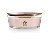 WoodWick Vela elíptica Vainilla y Sal Marina – Cera beige 12,8x20,2x10,9 cm