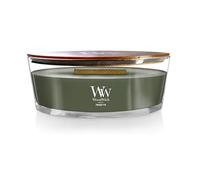 WoodWick Ellipse Vela perfumada | Fraser Fir | con mecha crepitante | Tiempo de combustión: hasta 50 horas