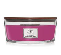 WoodWick Ellipse Vela perfumada mecha crepitante | Bayas silvestres y remolacha | Hasta 50 horas de duración