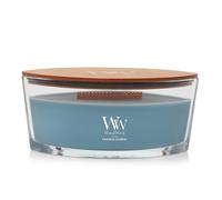 Vela aromática WoodWick Evergreen Cashmere con mecha de madera 453,6 g