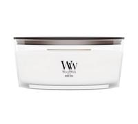 Woodwick Hearthwick candle-warm lana, color blanco, 11,6 x 19,2 x 8,8 cm