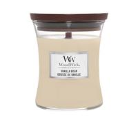 Vela perfumada WoodWick Vanilla Bean con mecha de madera 275 g