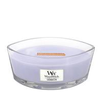 Woodwick - lavanda Spa perfumada vela de cristal Hearthwick elipse 16oz