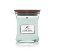 WoodWick Sagewood & Seegras - Vela aromática pequeña (85 g)