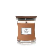 Woodwick santal myrrh vela cilindro Ámbar, limón, madera marrón 1 p