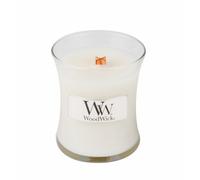 Woodwick vela aromática con mecha crepitante, vela mini hourglass lin