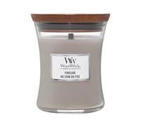 WoodWick vela aromática mediana en forma de reloj de arena, lumbre