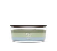 WoodWick | Vela Elíptica | Bosques Verdes | Gran regalo para mujeres
