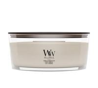 WoodWick | Vela Elíptica | Tonka y Leche de Almendras | Gran regalo para mujeres