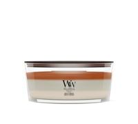 WoodWick | Vela Elíptica | Vainilla y Brasas | Gran regalo para mujeres