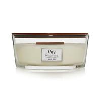 WoodWick Vela aromática White Teak con mecha de madera 453,6 g