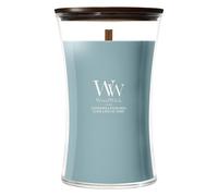 WoodWick | Vela grande | Cedro y musgo oceánico | Gran regalo para mujeres