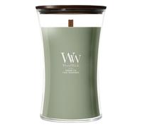 WoodWick | Vela grande | Higo verde | Gran regalo para mujeres