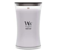 Vela aromática WoodWick Lavender & Cedar con mecha de madera 609,5 g
