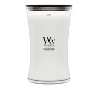 Vela perfumada WoodWick White Tea & Jasmine con mecha de madera 609,5 g
