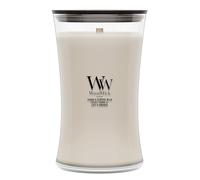 WoodWick | Vela grande | Tonka y leche de almendras | Gran regalo para mujeres