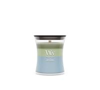 WoodWick | Vela mediana | Bosques verdes | Gran regalo para mujeres