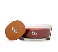 WoodWick Vela Perfumada con Mecha Crepitante | Vela Elipse Rouge Oud | Velas de Larga Duración: Hasta 50 horas de duración | Regalos perfectos para mujeres