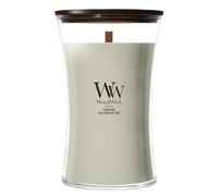 WoodWick Vela perfumada reloj de arena grande, mecha crepitante, chimenea, hasta 130 h