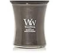 WoodWick Vela perfumada con mecha crepitante | Vela mediana de reloj de arena Melanite Mist | Velas de larga duración: hasta 60 horas | Regalos perfectos para mujeres