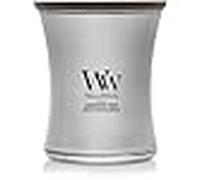 WoodWick Vela perfumada con mecha crepitante | Vela mediana de reloj de arena Candescent Coast | Velas de larga duración: hasta 60 horas | Regalos perfectos para mujeres